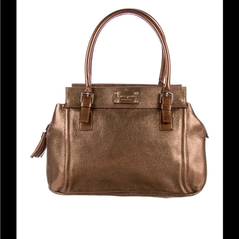 Kate Spade New york metallic gold shoulder bag